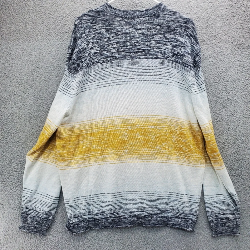 32 Bar Blues Soulero Yarn Dyed Sweater Mens Size XL